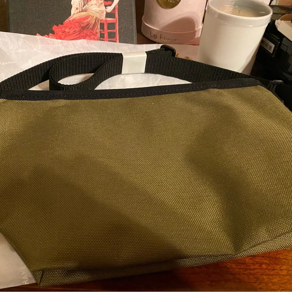 Olive Green Messenger Bag